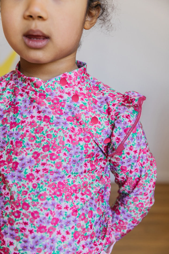 Swim T-shirt Navigatrice printed floral