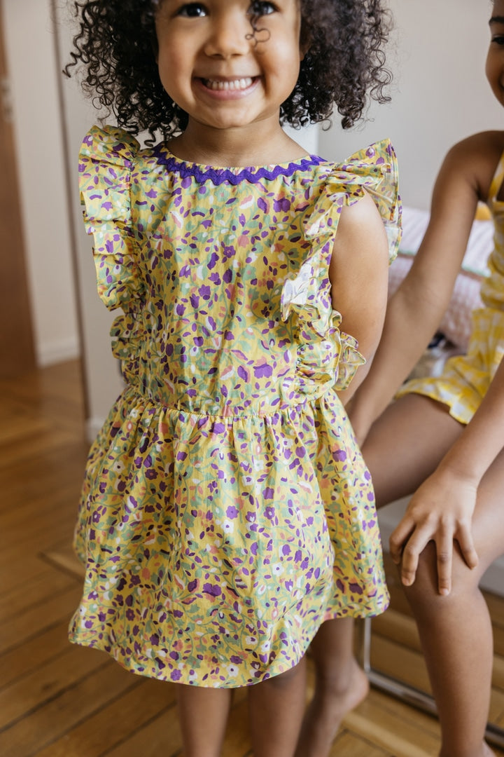 Indice dress with a myriad of flowers print