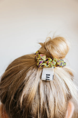 Chouchou Amulette imprimé fleuri