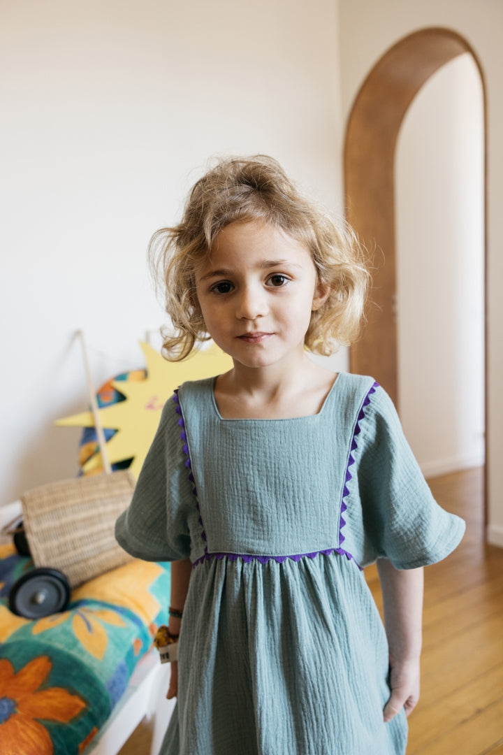 Dress Devinette green d'eau