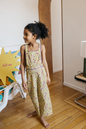 Salopette Trouvaille imprimé kyrielle de fleurs