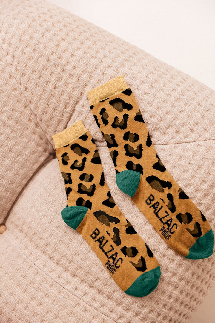 Socks Léo green