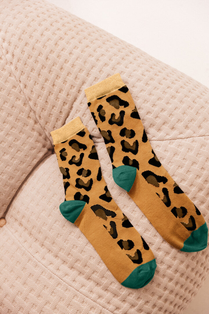 Socks Léo green