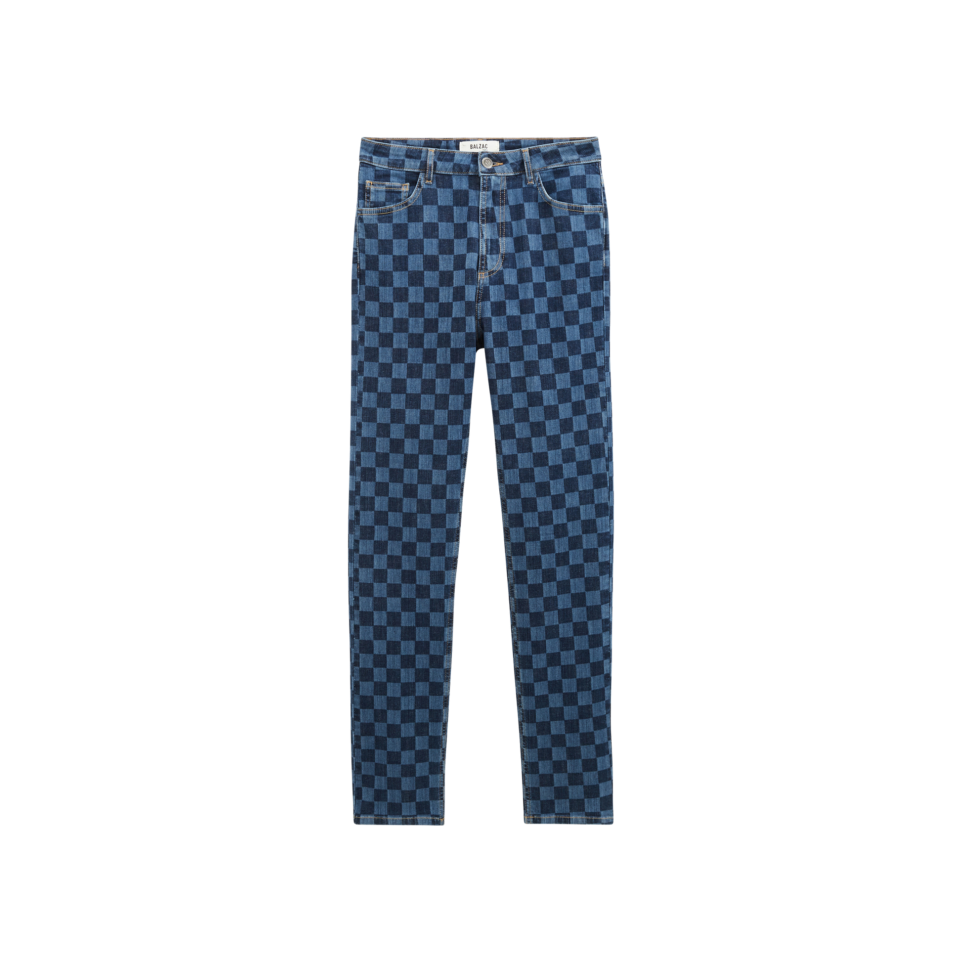 Jean 2024 damier bleu