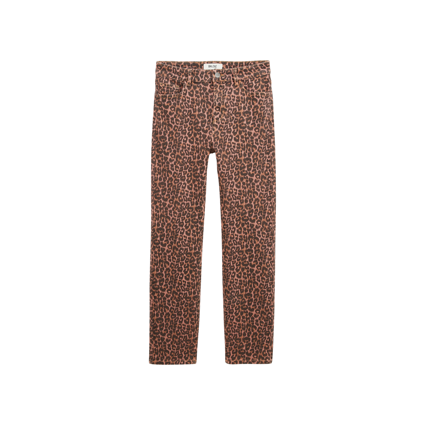 Coffee leopard Austin jeans