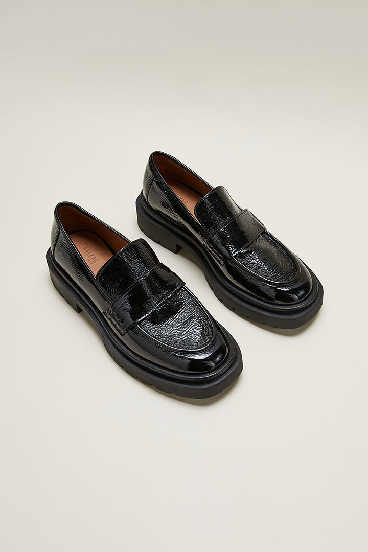 Mathilda black loafers
