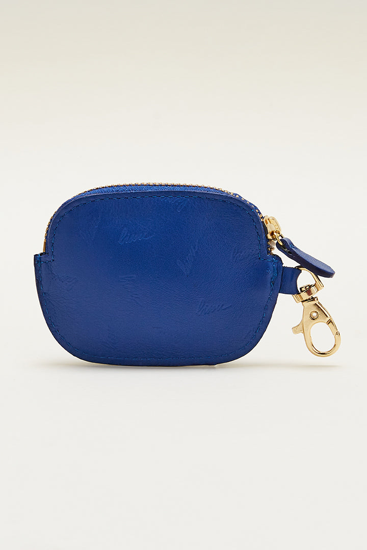 Blue kiss carabiner Ziggy coin purse