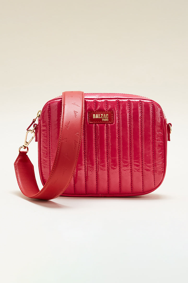 Sac C sar bisou vernis rose et rouge Balzac Paris