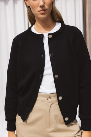 bonte black cardigan