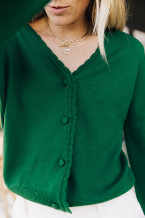 Izia green cardigan