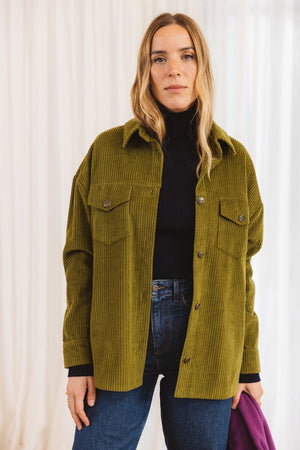 Moss Pumpkin Overshirt