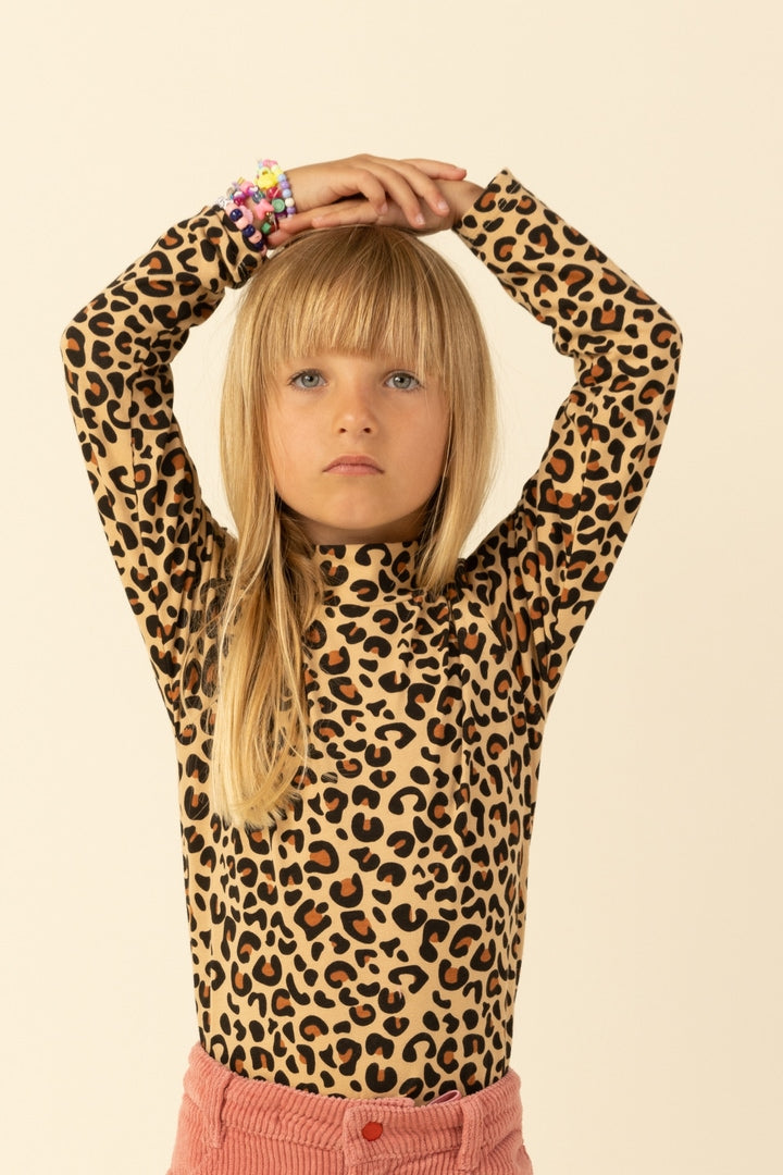 Leopard Cordy Pullover