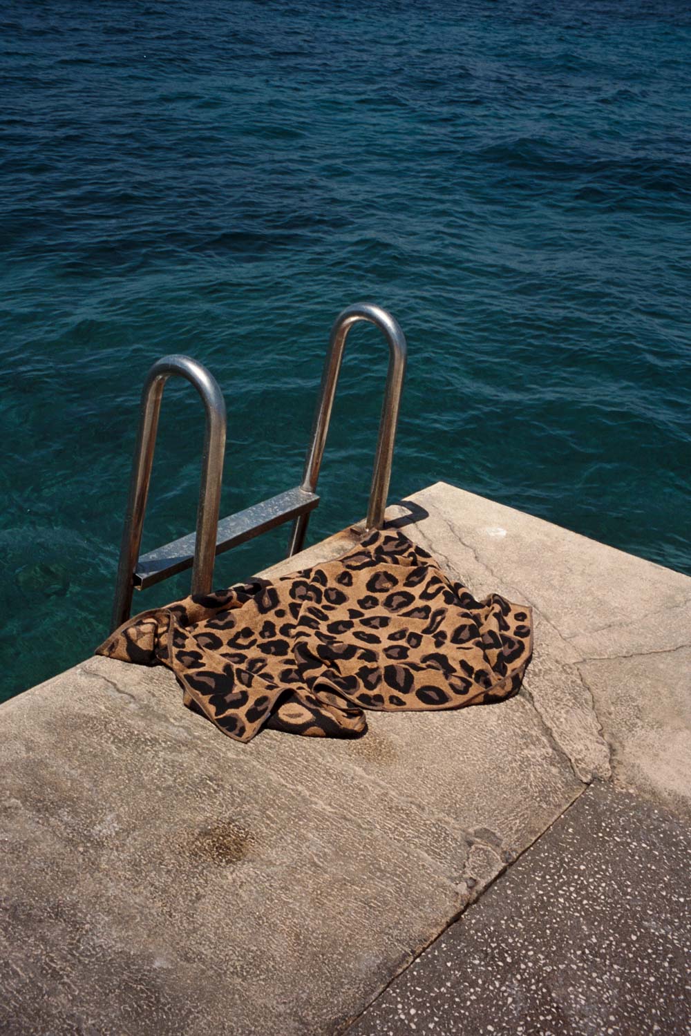 Myah leopard towel