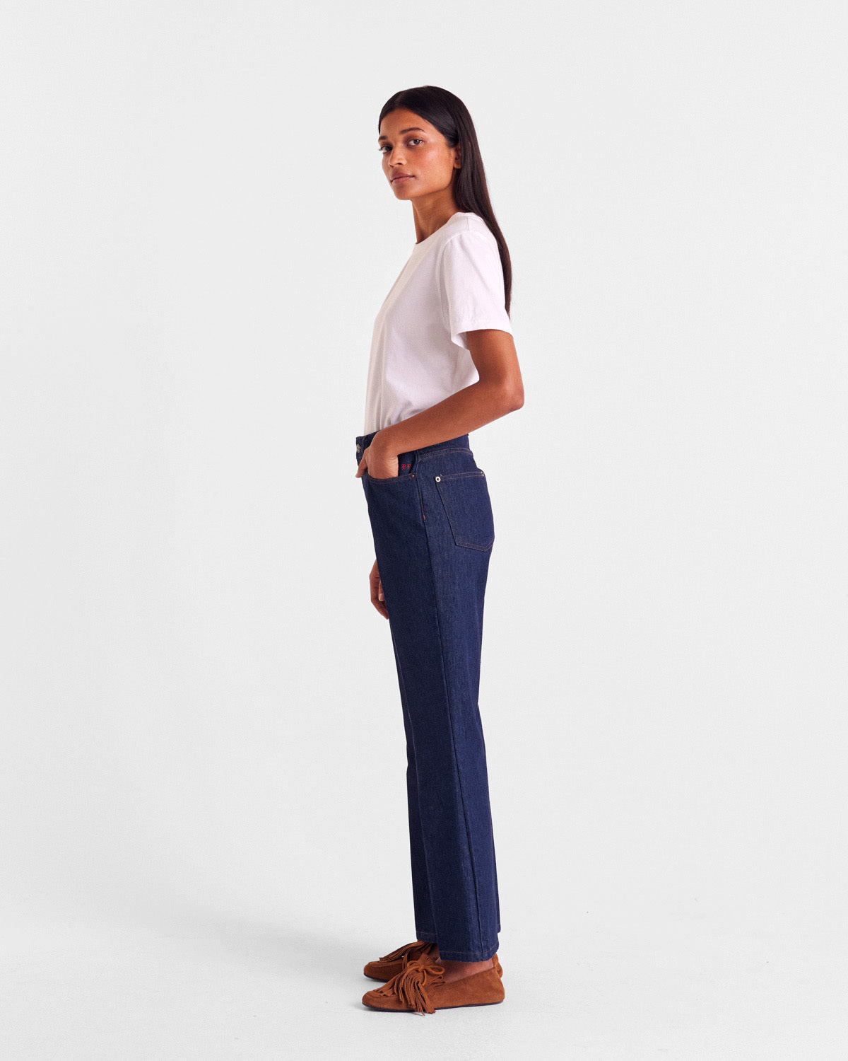 Jean Jules bleu brut (le bootcut)