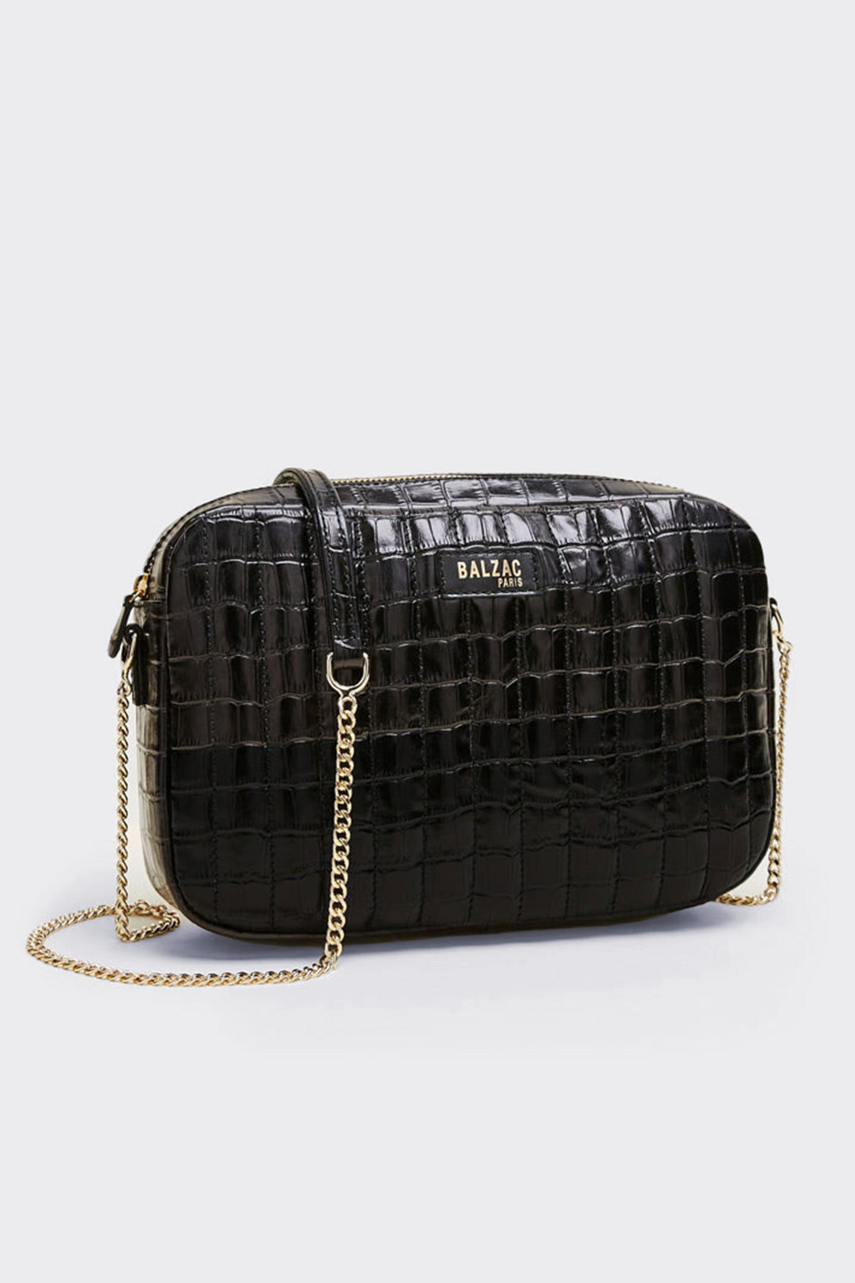 Bag Grand César black embossed
