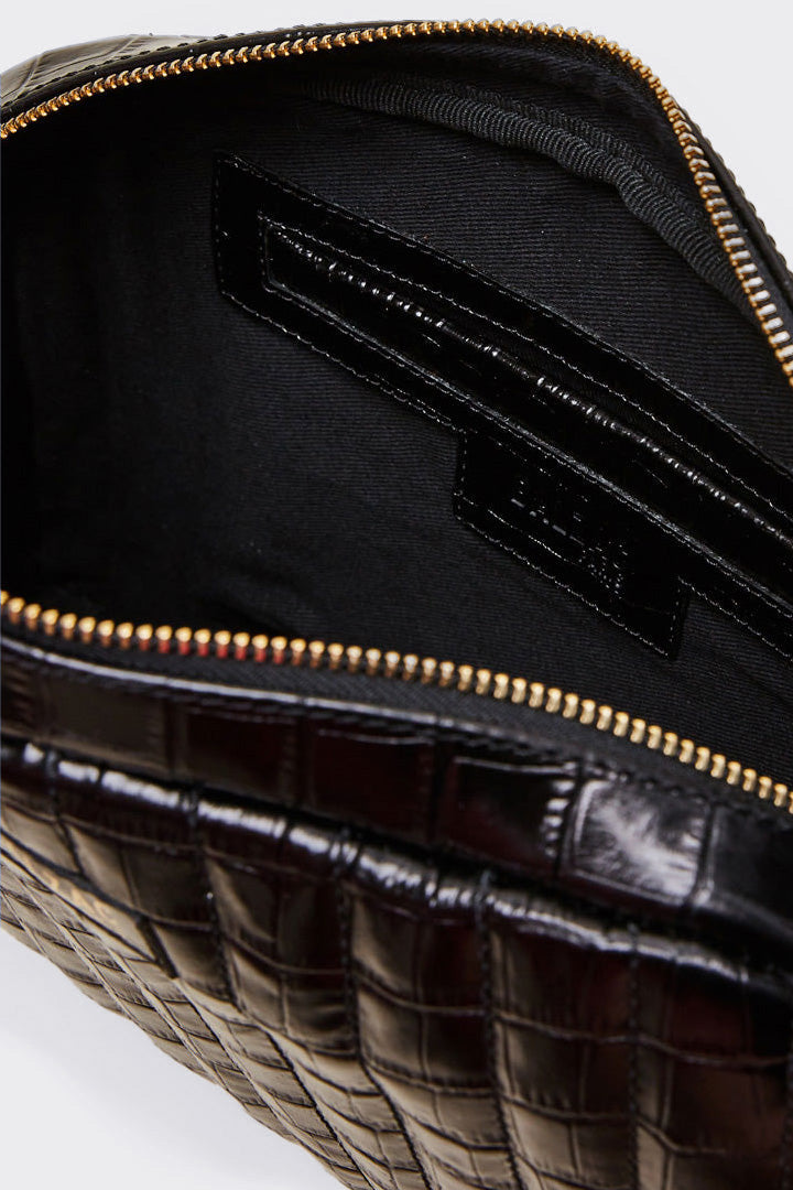 Sac Grand César noir embossé