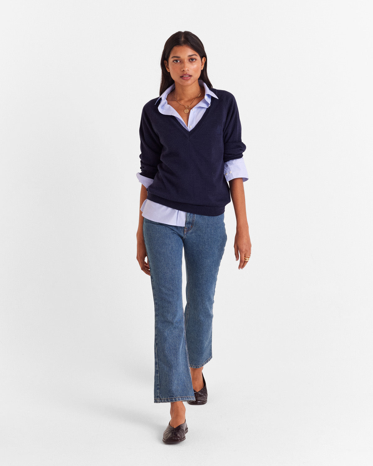 Jean Jules bleu vintage (le bootcut)
