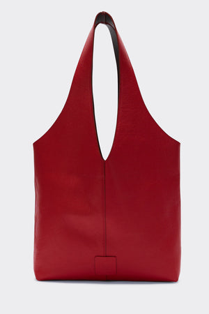 Sac Sun maxi grainé rouge