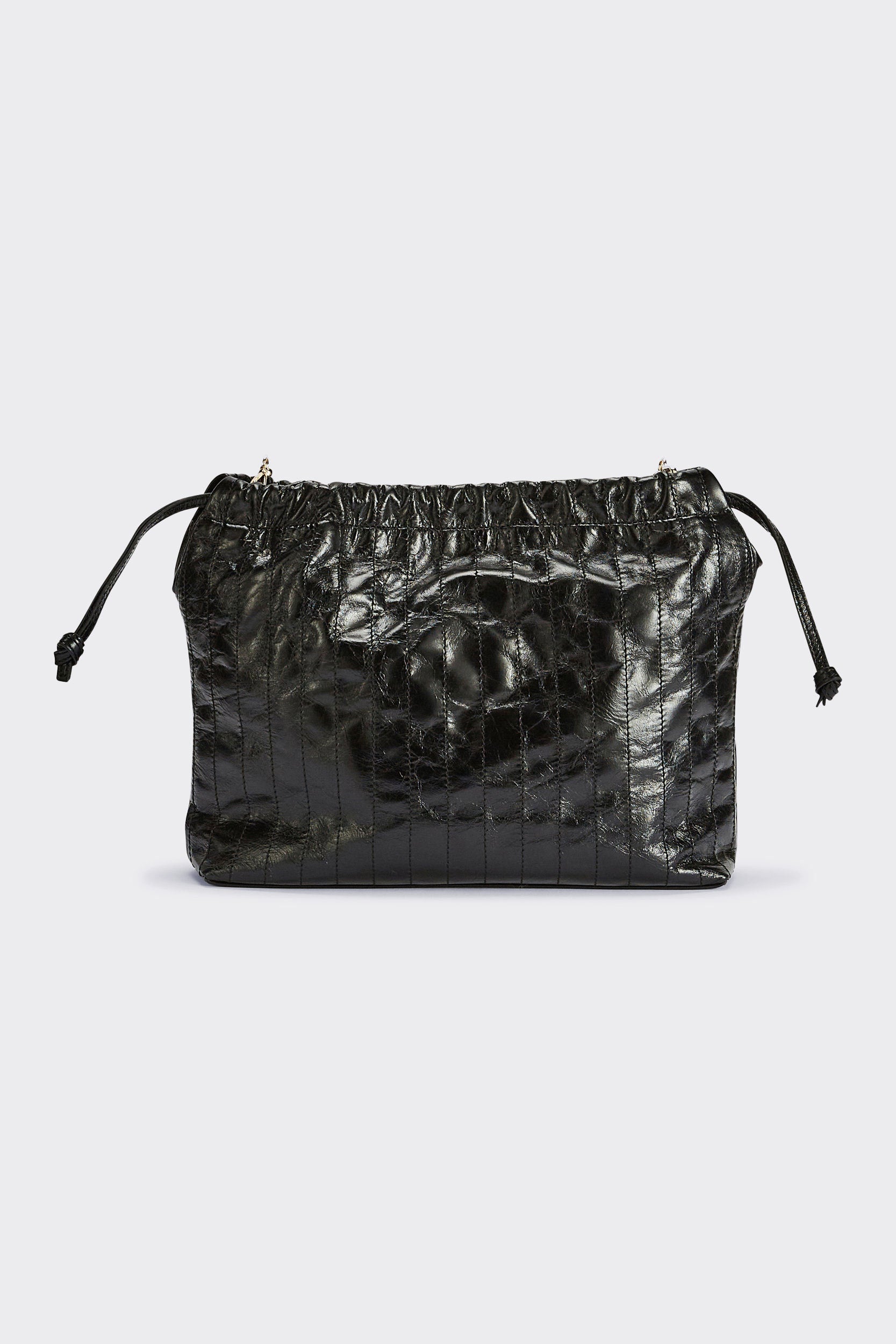 Bag Amaïa crinkled black