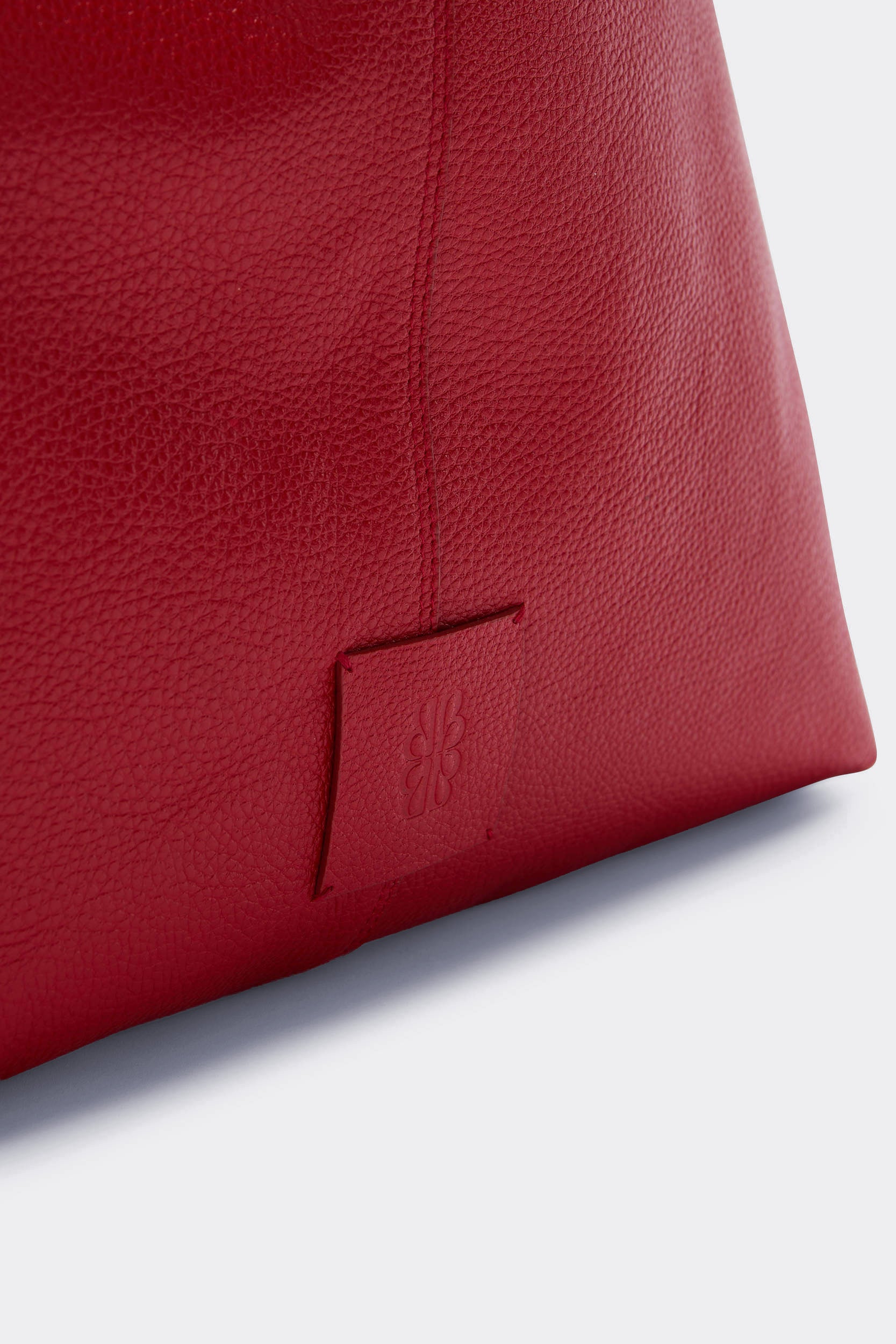 Bag Sun maxi grained red