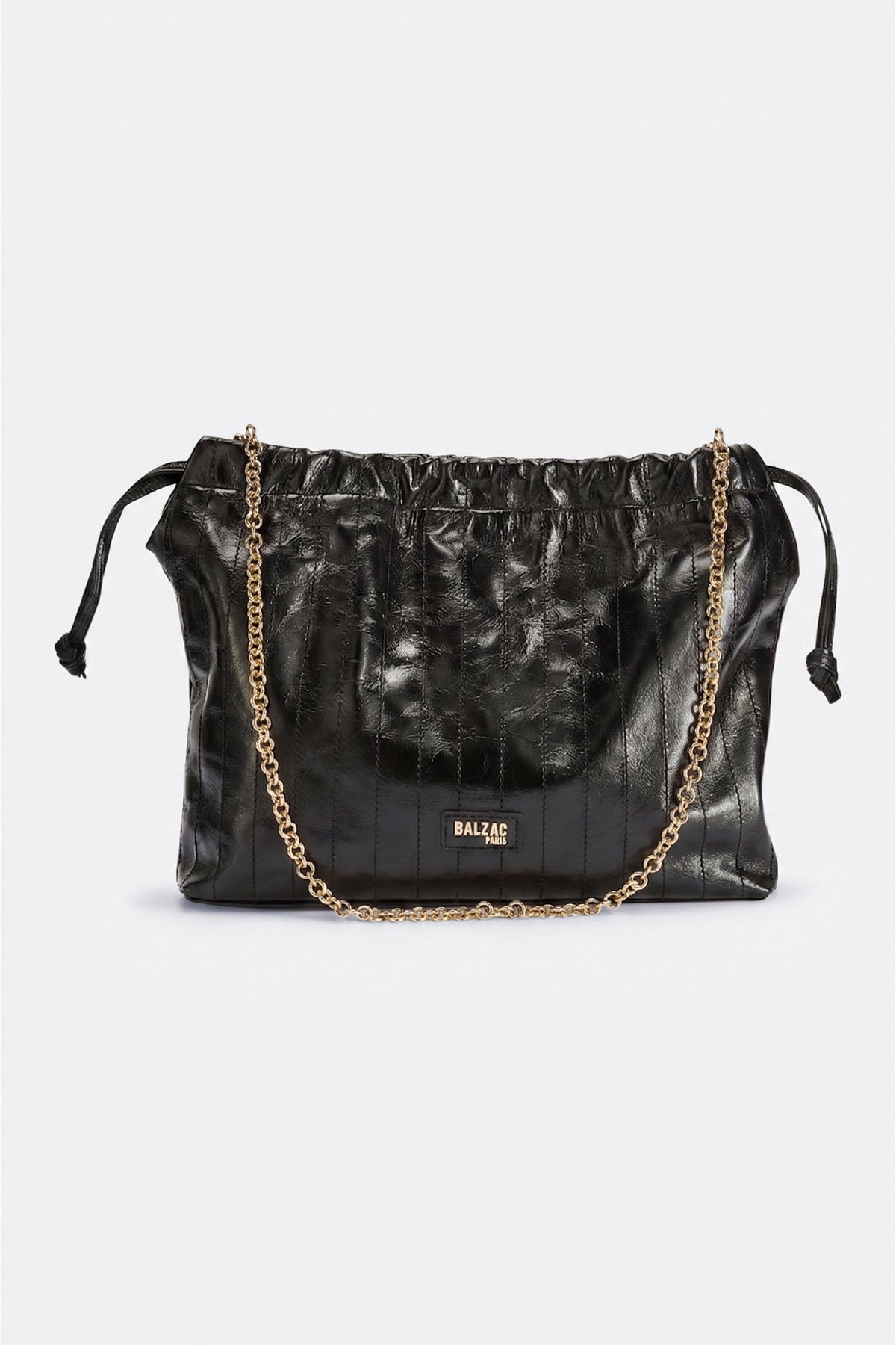 Sac Amaïa froissé noir