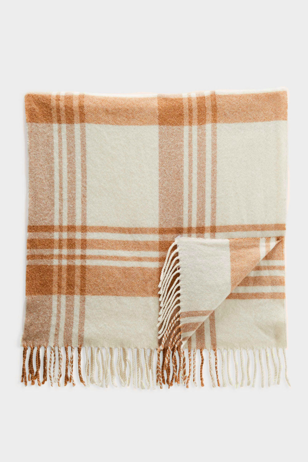 Scarf Public tartan beige