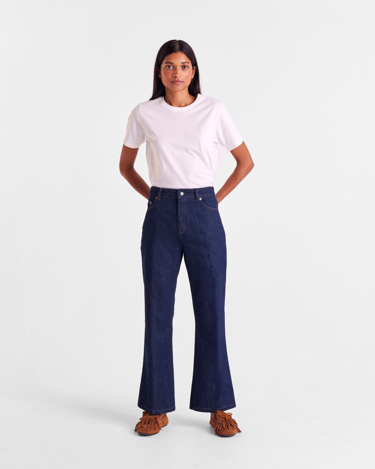 Jean Jules bleu brut (le bootcut)