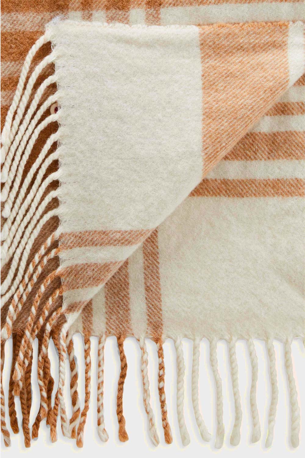 Scarf Public tartan beige