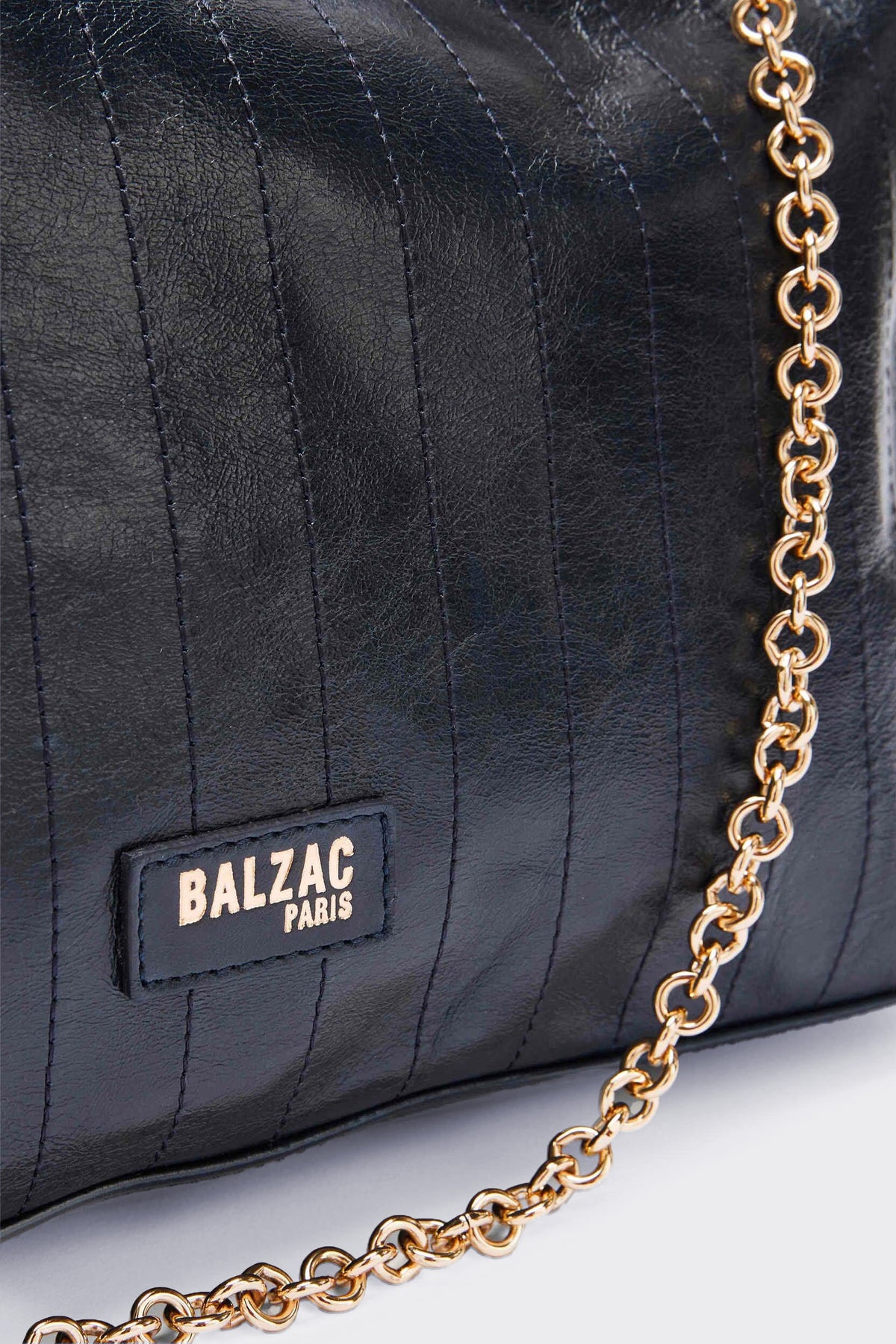 Sac Amaïa froissé bleu nuit