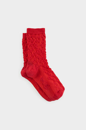 Chaussettes Anta rouge