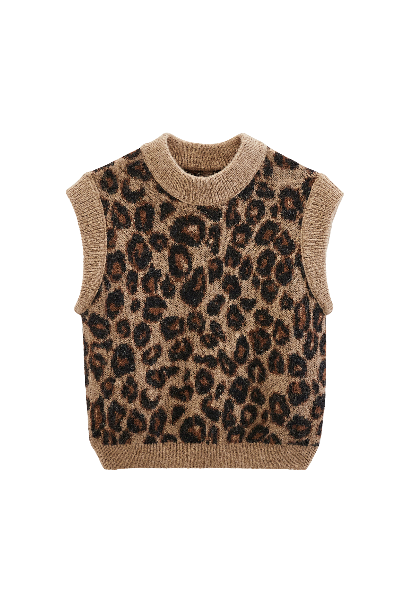Pullover Blason Leopard