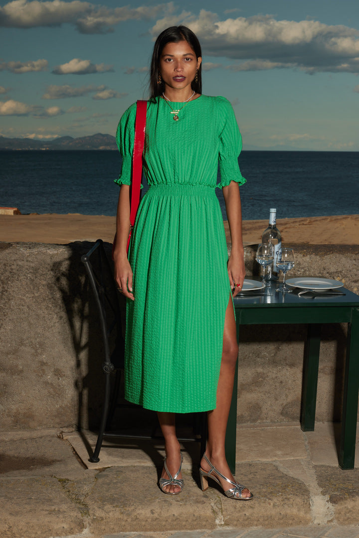 Dress Céleste green pelouse