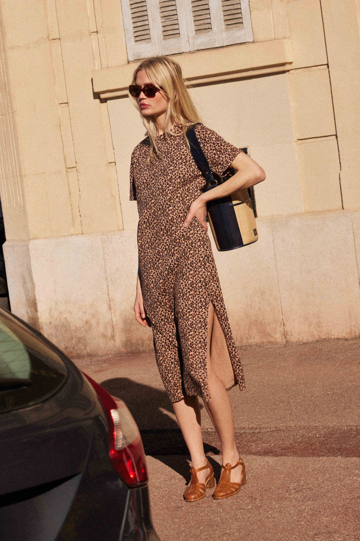 Dress Claodia leopard