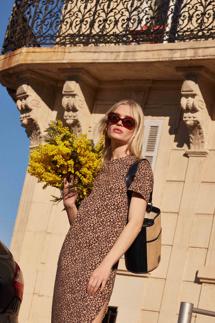 Dress Claodia leopard