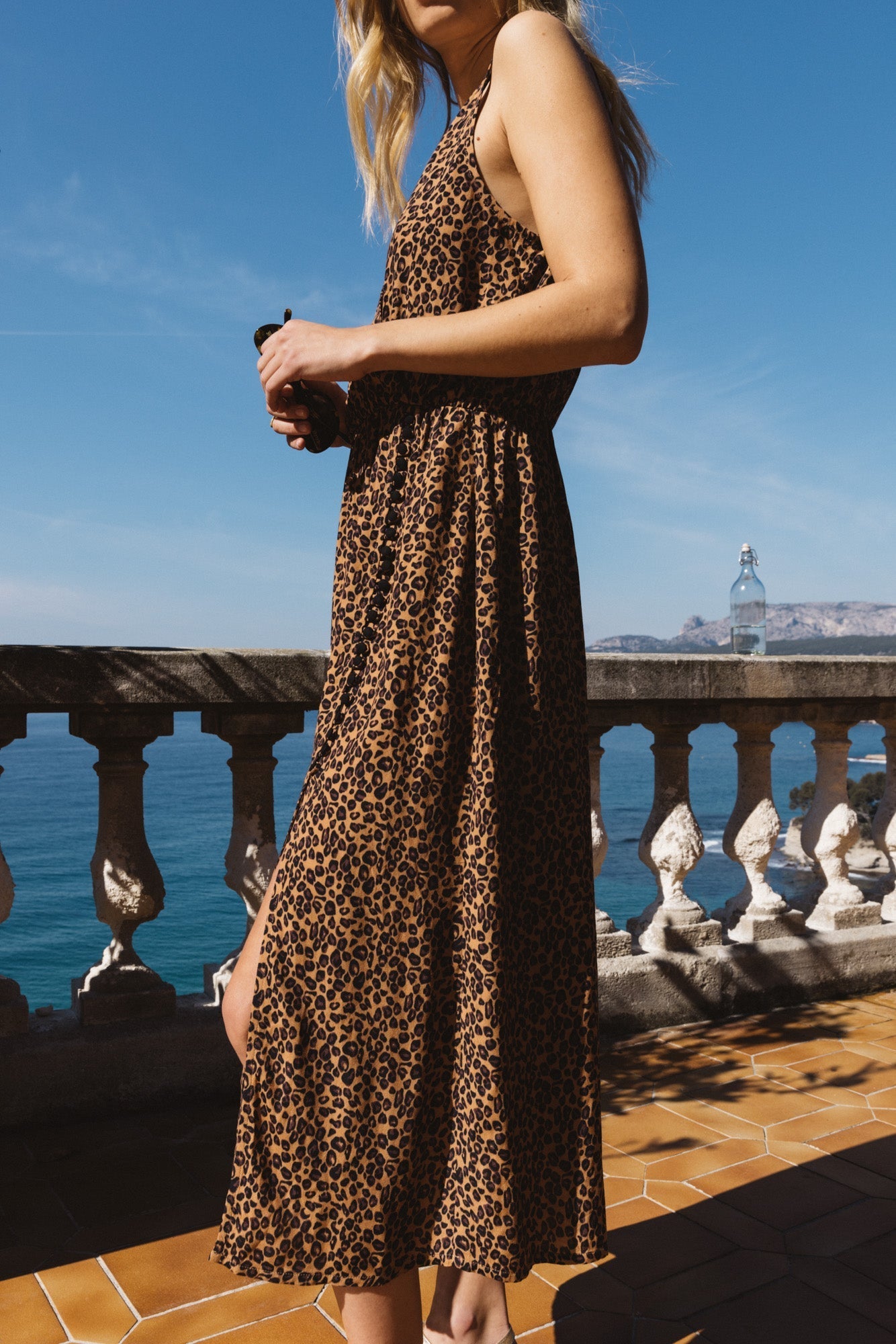 Elisha leopard dress