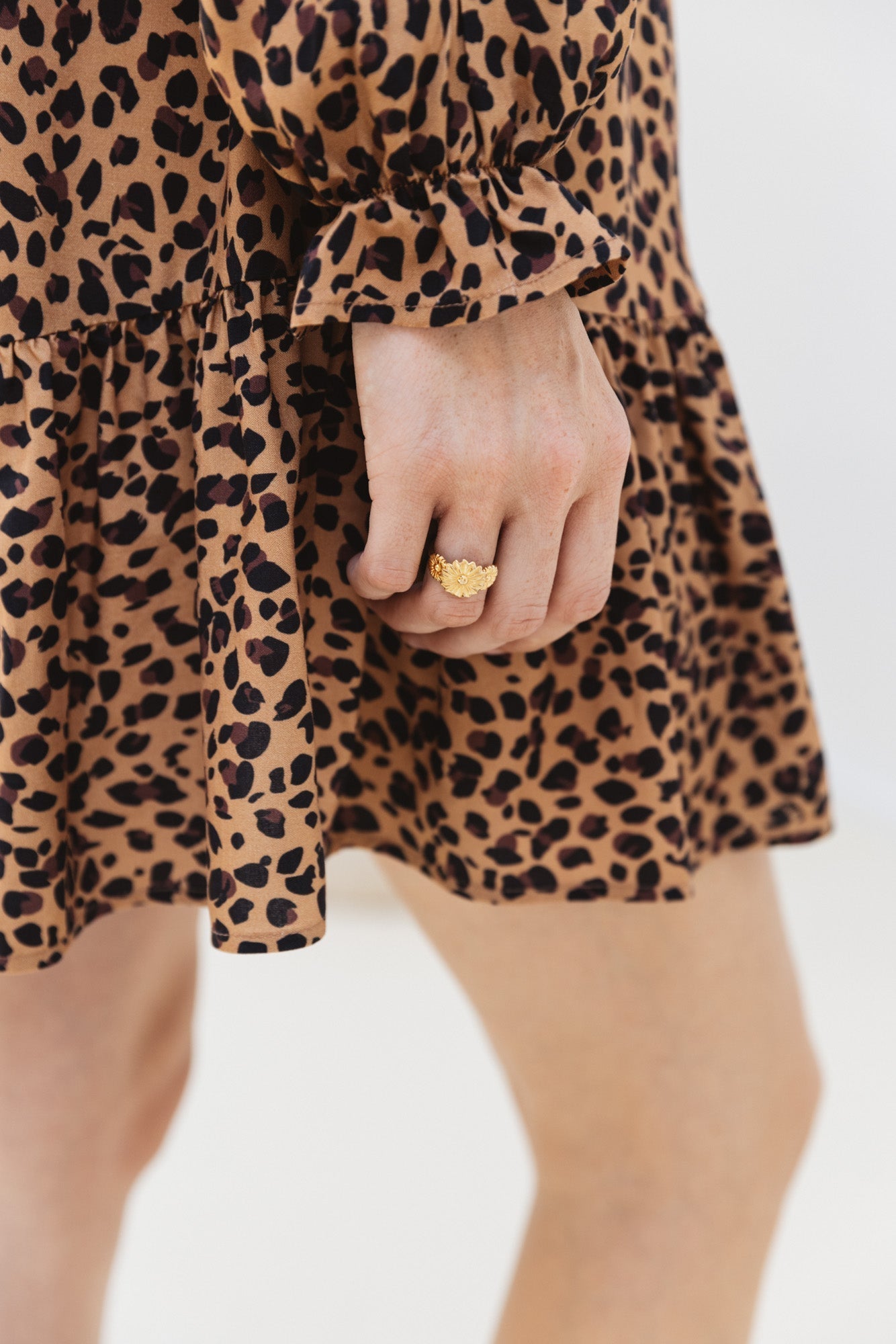 Lily leopard print dress
