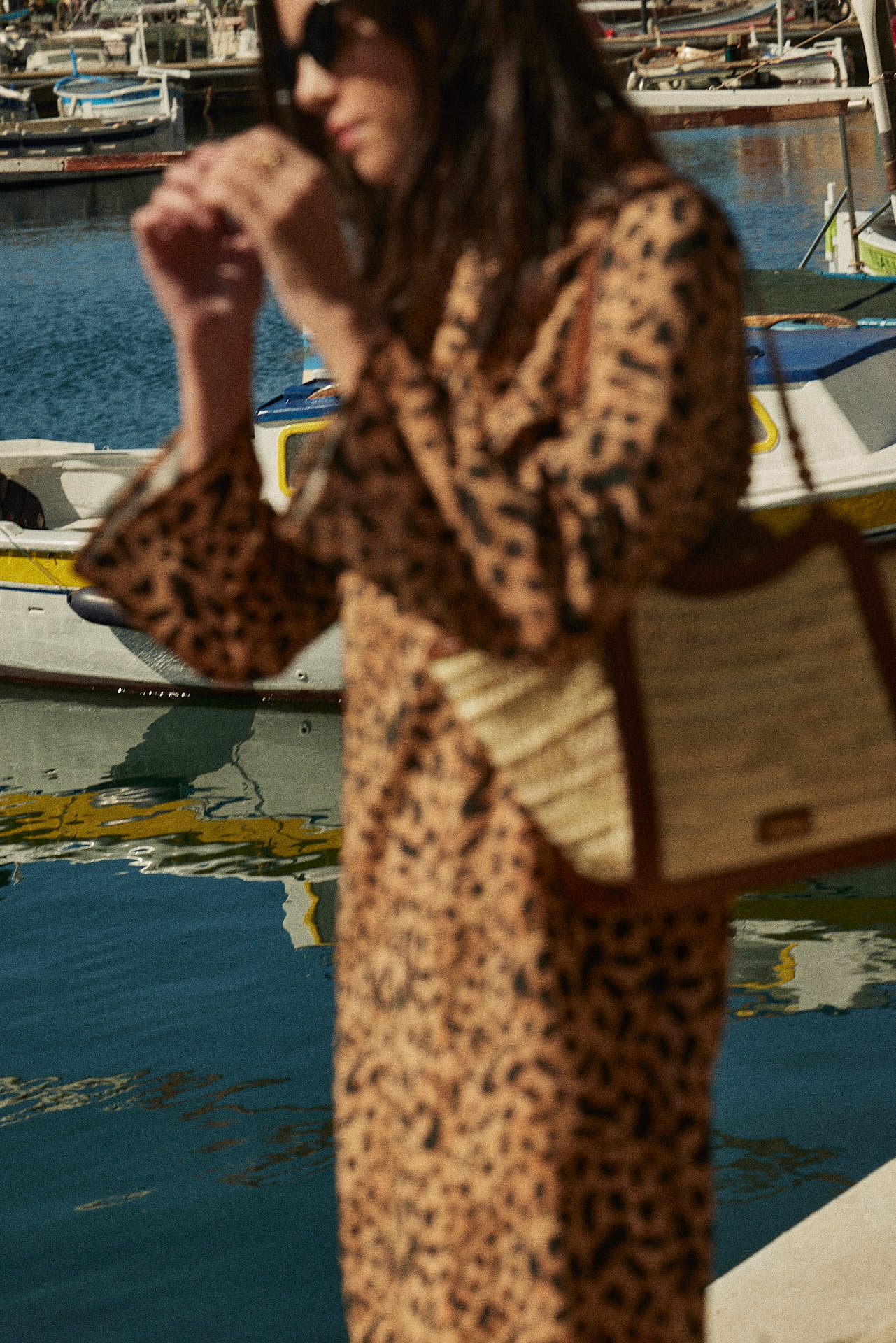Dress Pépite Guépard cappucino