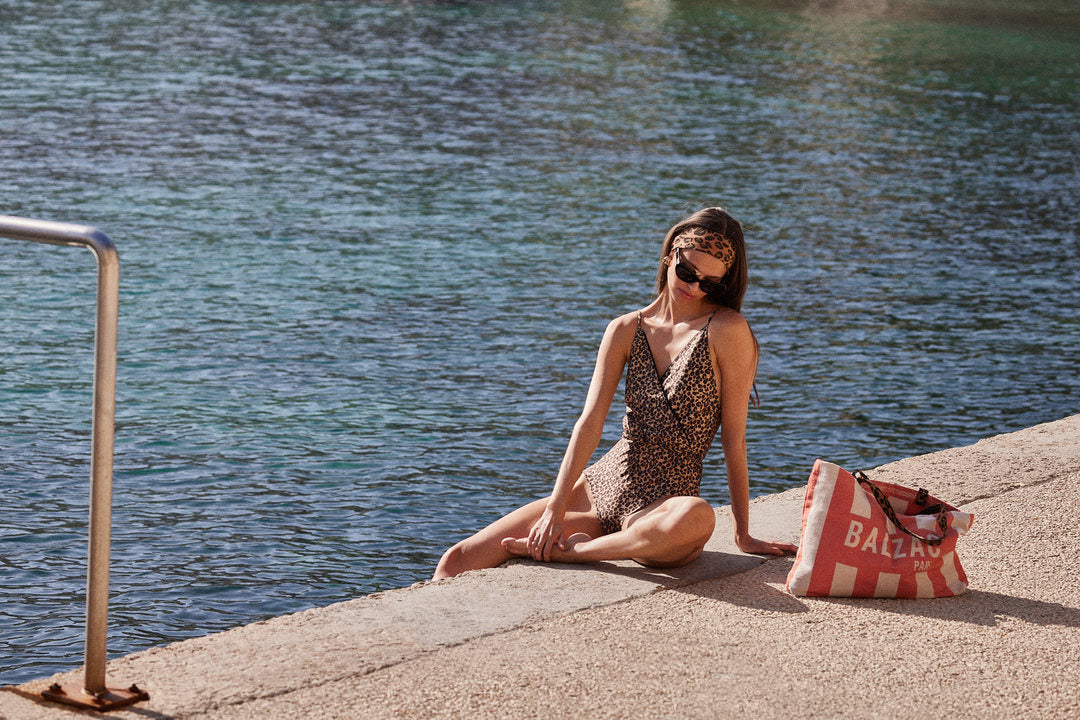 Swimsuit Roman leopard