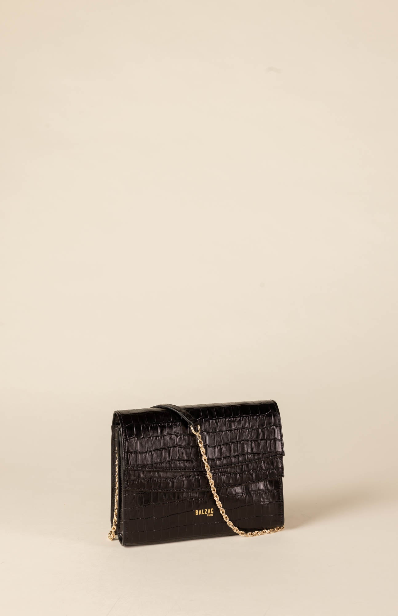 Bag Noah black embossed