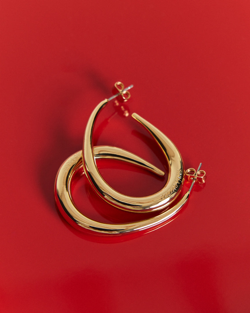 Boucles d'oreille Felicia doré