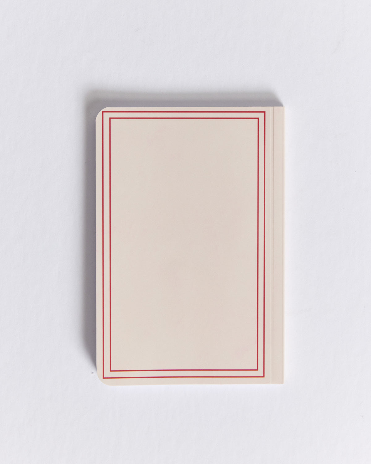 A6 ecru notebook Love