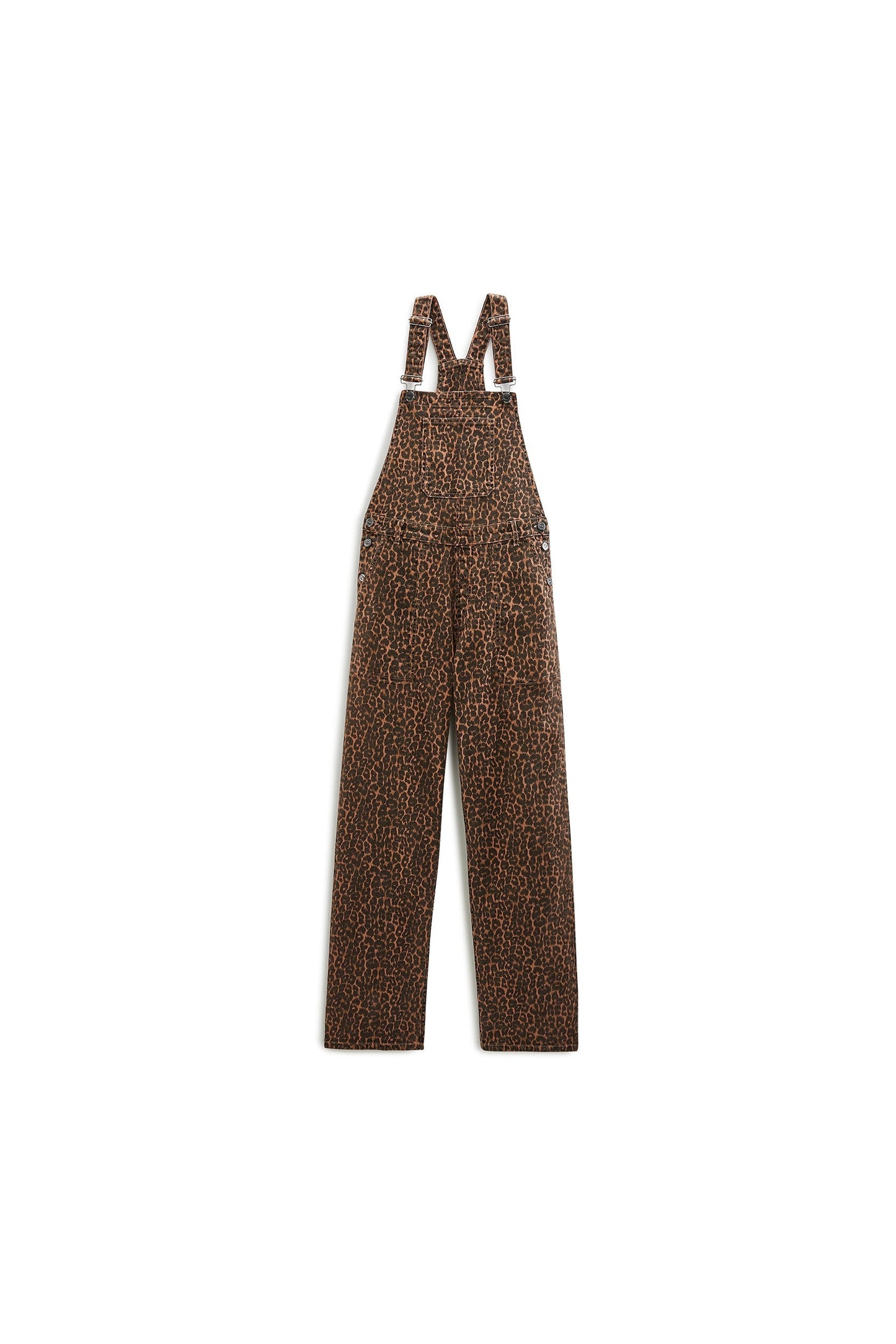 Leopard Jersey Dungarees Charcoal – The Fashion Lab
