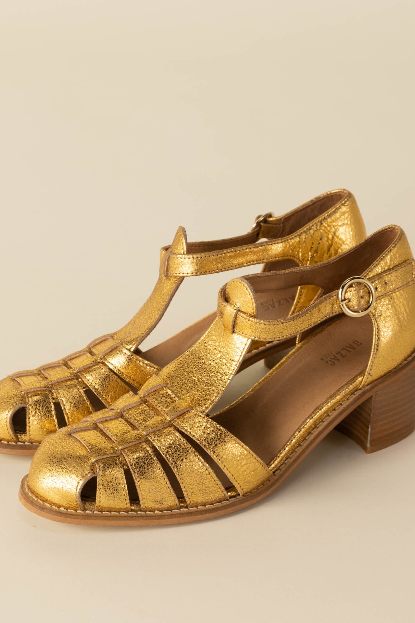Sandals Albane gold