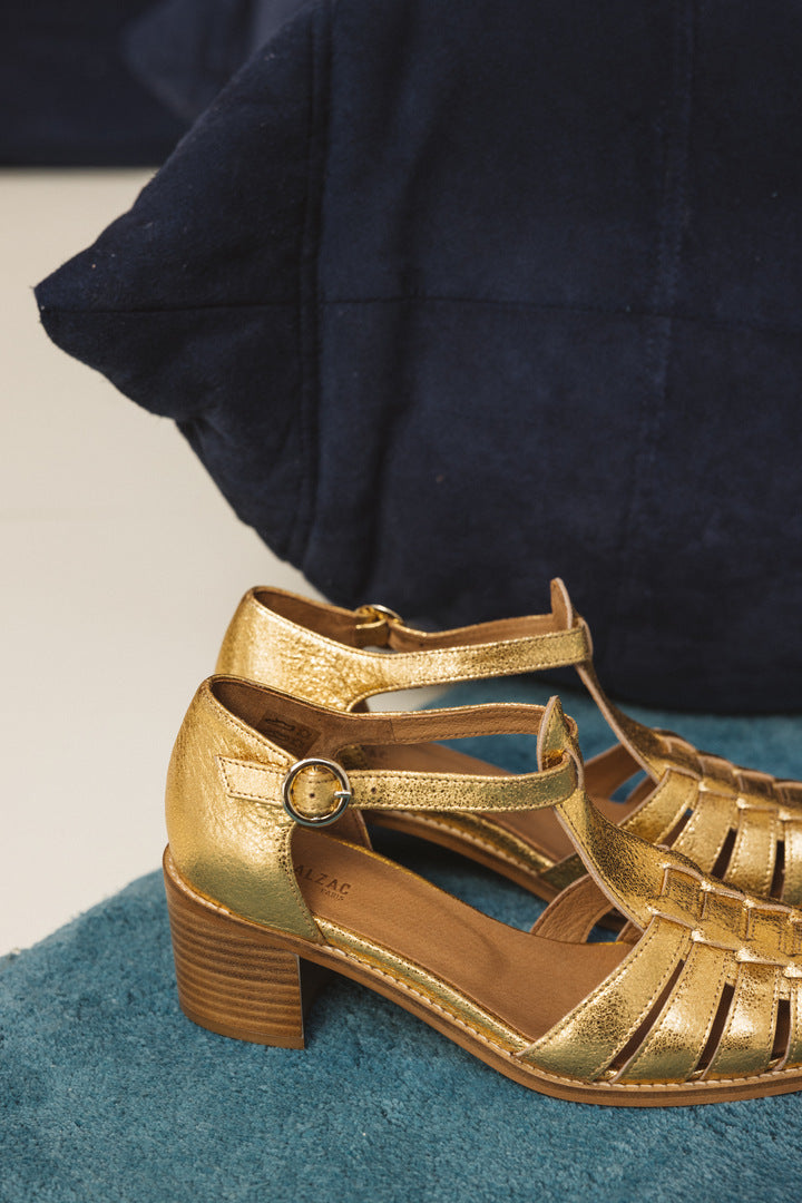 Sandals Albane gold