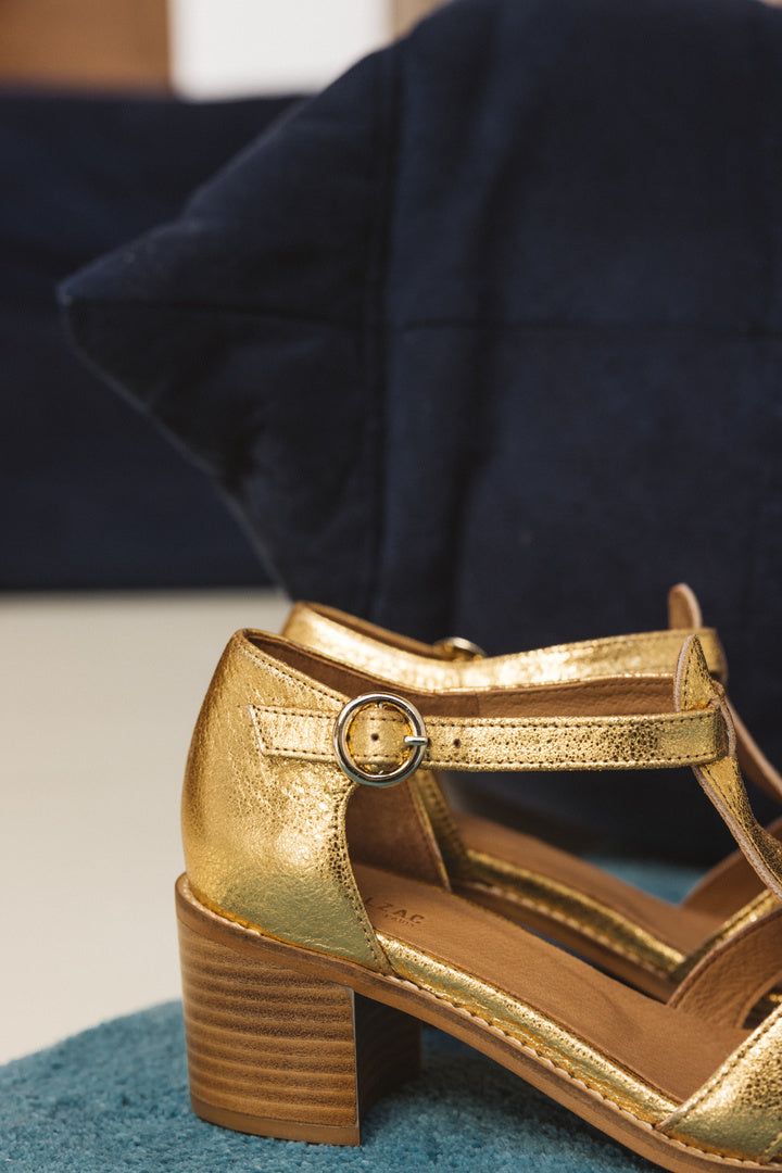Sandals Albane gold