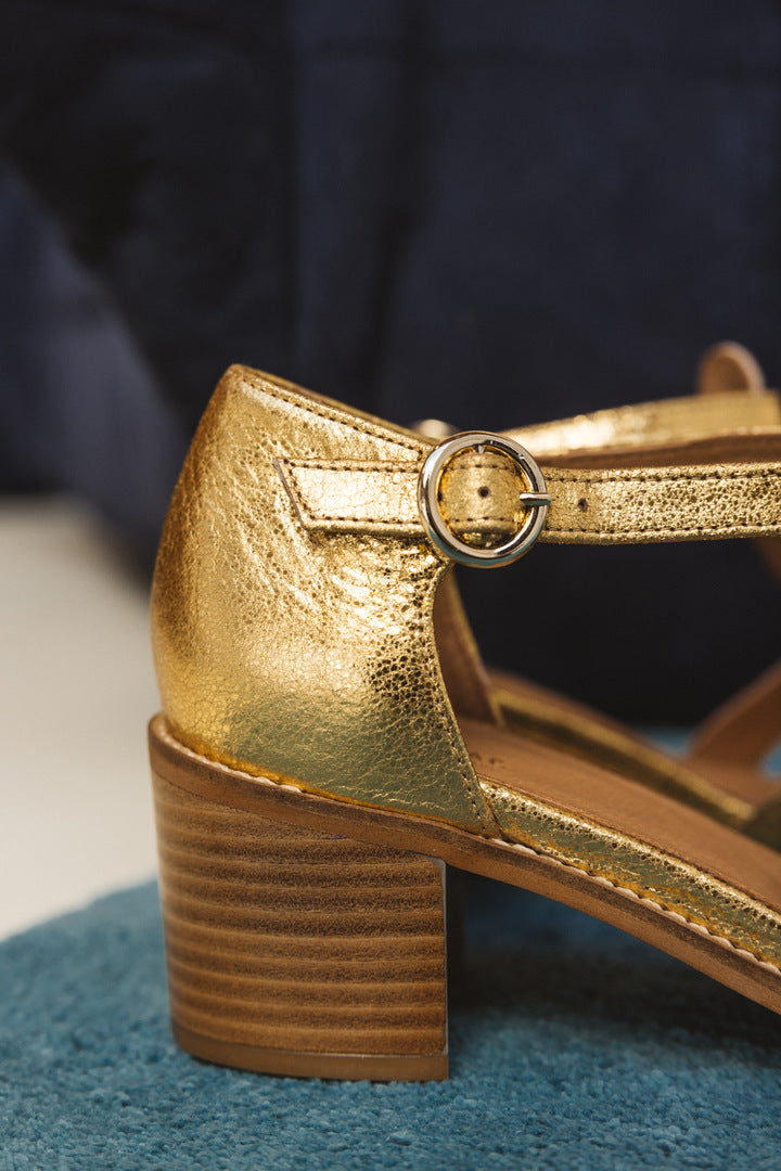 Sandals Albane gold