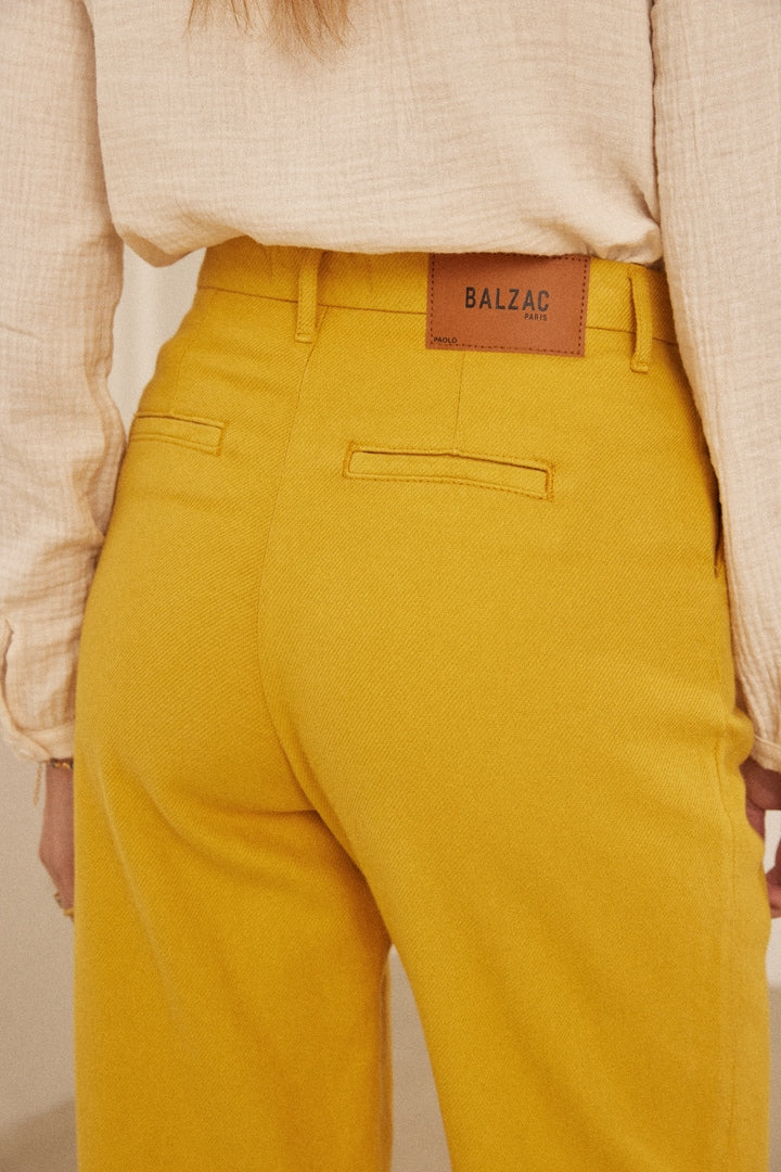 Pantalon Paolo jaune