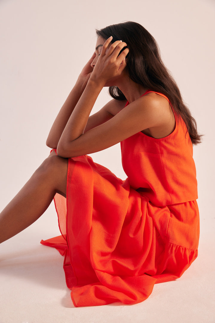Top Roda orange