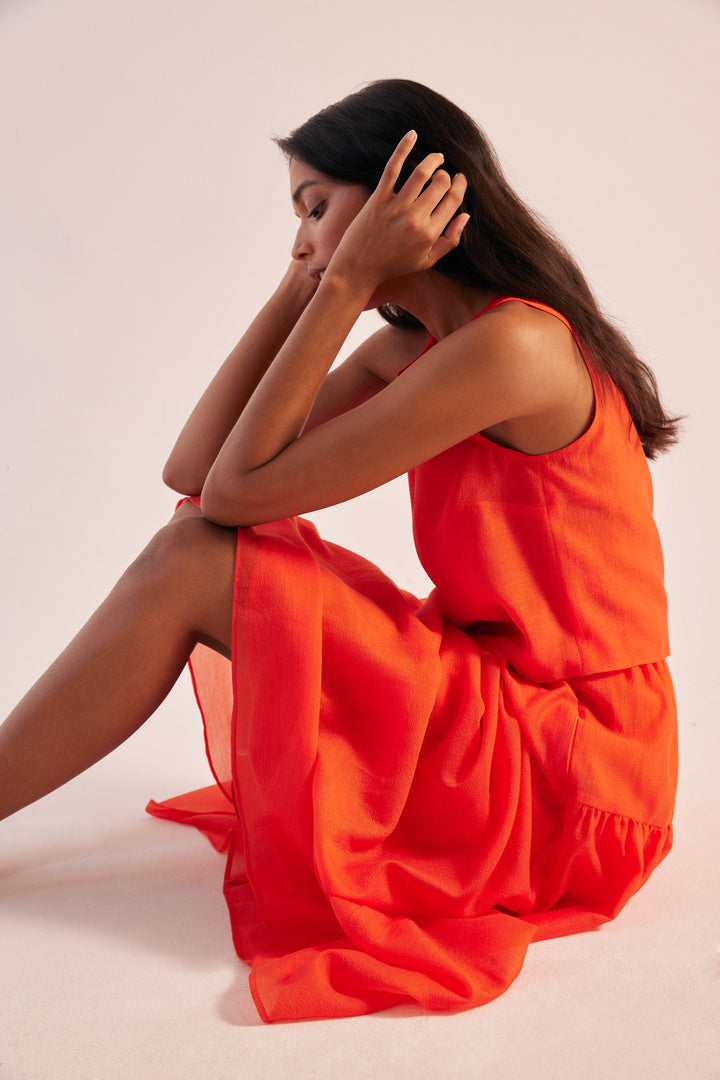 Top Roda orange