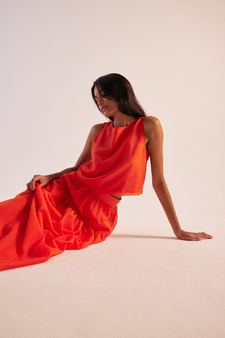 Top Roda orange